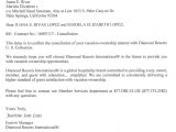 Canceling A Timeshare Contract Letter Templates Diamond Resorts2 Timeshare Cancellation