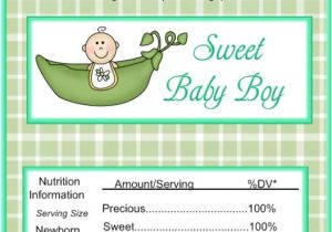 Candy Bar Wrappers Template for Baby Shower Printable Free Candy Bar Wrapper Template Boys Cute Baby Shower Candy
