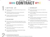 Candy Buffet Contract Template social Media Contract for Kids Imom