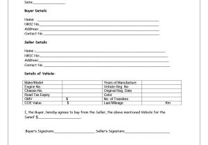 Car Buying Contract Template 42 Printable Vehicle Purchase Agreement Templates ᐅ