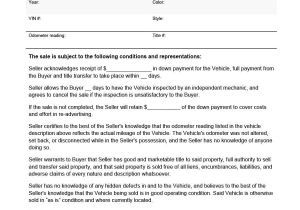 Car Buying Contract Template 42 Printable Vehicle Purchase Agreement Templates ᐅ