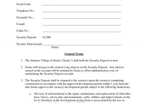 Car Deposit Contract Template Deposit Agreement Template original Best S Of Car Deposit