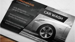 Car Detailing Business Cards Templates 7 Car Wash Business Card Templates Free Psd Design Ideas