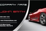 Car Detailing Business Cards Templates Professional Auto Detailing Business Card Design 501281