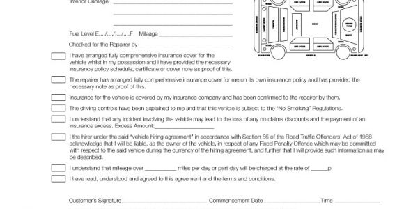 Car Hire Contract Template Uk Pmm0016 Hire Car Condition Agreement form Pad Rmi