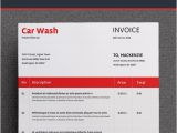 Car Wash Receipt Template Car Wash Invoice Template Free Premium Templates