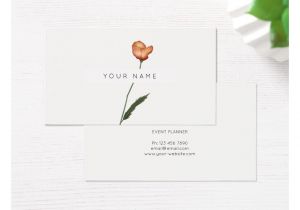 Card and Flower Delivery Uk Eco Botanic Poppy Seed Green Roses Flowers Business Card