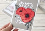 Card and Flowers Delivery Uk Papercrafting Class with Peaceful Poppies En 2020 Avec