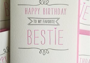 Card Birthday for Best Friend Birthday Card for Best Friend Card Best Friend Birthday Card
