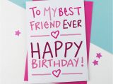 Card Birthday for Best Friend Birthday Card for Best Friend Ever Birthday Card A is