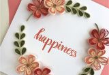Card Decoration with Paper Flower Paper Flowers Wall Decor Quilling Wall Art Home Decor
