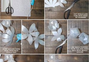 Card Decoration with Paper Flower Wedding Inspiration Paper Flower Garlands Paper Flower