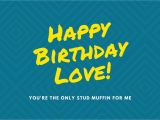 Card Design for Boyfriend Birthday Happy Birthday Boyfriend Card Templates by Canva