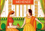 Card Design for Indian Wedding Contemporary Indian Wedding Suite 2 Mehendi Invite