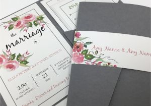 Card Design for Wedding Invitations Your Design Make Your Own Invites Personalised Wedding