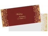 Card Design for Wedding with Price King Of Cards Maroon Wedding Invitation Card Buy Online at
