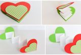 Card Design Handmade Step by Step How to Make Greeting Card Heart Surprise Step by Step