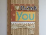 Card Design Handmade Thank You Homemade Thank You Card by Emily Daines Thank You Card