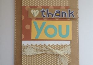 Card Design Handmade Thank You Homemade Thank You Card by Emily Daines Thank You Card
