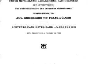 Card Effect Name for Nostro In Half Ghost byzantinische Zeitschrift Jahrgang 28 1928