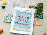 Card Factory Xmas Wrapping Paper Personalised 12 Days Of Christmas Book Signature Favourite