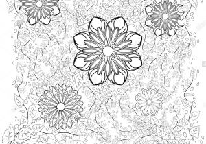 Card Flower Black and White Monochrome Floral Background Hand Drawn ornament with