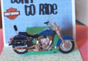 Card for Father S Day Handmade Pop Up Father S Day Motorcycle Card with Images Cards