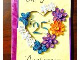 Card Greetings for Wedding Anniversary Bonitahub Multicolour Happy 25th Anniversary Card Buy