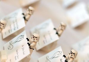 Card Holder for Wedding Reception Our Place Card Holders Made From Lego Stormtroopers