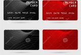 Card Holder Name In Debit Card Modern Credit Card Business Vip Card Member Card Stock