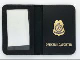 Card Holder Name In Hindi Bureau Of Indian Affairs Police Officer Mini Badge Id Cases with Your Choice Of Family Member Embossing