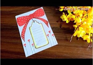 Card Ka Flower Kaise Banaye Ribbon Draw Border Design On Paper Front Page Design