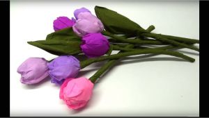 Card Ke Flower Banana Sikhaye Diy Crafts How to Make Beautiful Paper Tulip Flowers Easy Paper Crafts Diy Beauty and Easy