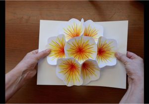 Card Ke Flower Kaise Banaye How to Make A Bouquet Flower Pop Up Card