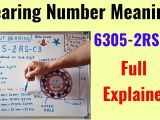 Card Name In Hindi Meaning Bearing Number Meaning In Hindi Od Thickness Explained
