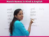 Card Name In Hindi Meaning Days Of the Week Month Names In Hindi English Learn English Through Hindi for Children