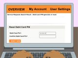 Card Name On Debit Card Easy Ways to Recover Your atm Pin 11 Steps with Pictures