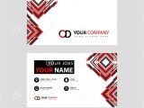 Card Name Template Free Download Letter Od Logo In Black which is Included In A Name Card or