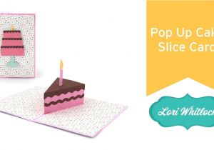 Card Pop Up Birthday Cake Pop Up Cake Slice Card Pop Up Cards Cake Slice Cake Card