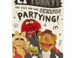 Card Sayings for 21st Birthday 94 Animated 21st Birthday Cards Amazon Muppets 21 today