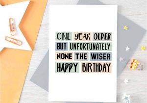 Card Sayings for Sister Birthday Funny Birthday Card for Friend Happy Birthday Brother