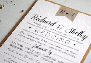 Card Stock for Wedding Invitations Elegant Type Vintage Wedding Invitation