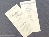 Card Stock for Wedding Programs Damask Monogram Wedding Program Cards