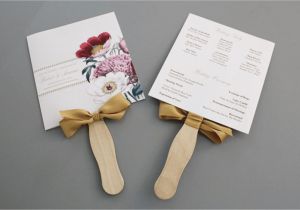Card Stock for Wedding Programs Free Wedding Program Templates You Can Customize