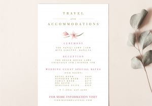 Card Thickness for Wedding Invitations Tropical Destination Wedding Invitation