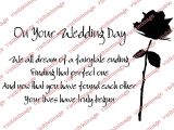 Card to Husband On Wedding Day Quotes About Our Wedding Day 46 Quotes