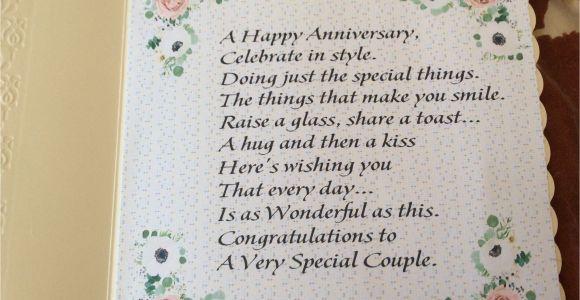 Card Verses for Wedding Anniversary Verse Inside the Floral Anniversary Card Anniversary Cards