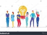 Card View Background Image android Bright Idea Flat Design Style Colorful Illustration On