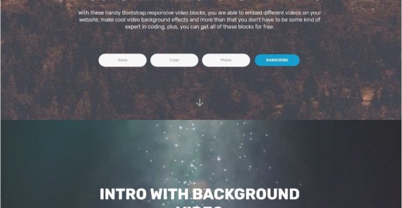 Card with Background Image Css Breathtaking Css Bootstrap Carousel Video Backgrounds and