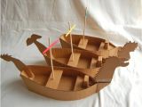 Cardboard Pirate Ship Template Creative Ideas for You How to Make A Cardboard Pirate Ship